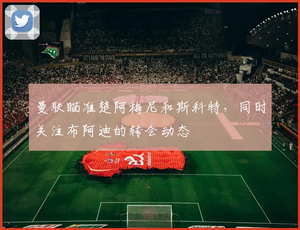 曼联瞄准楚阿梅尼和斯科特，同时关注布阿迪的转会动态